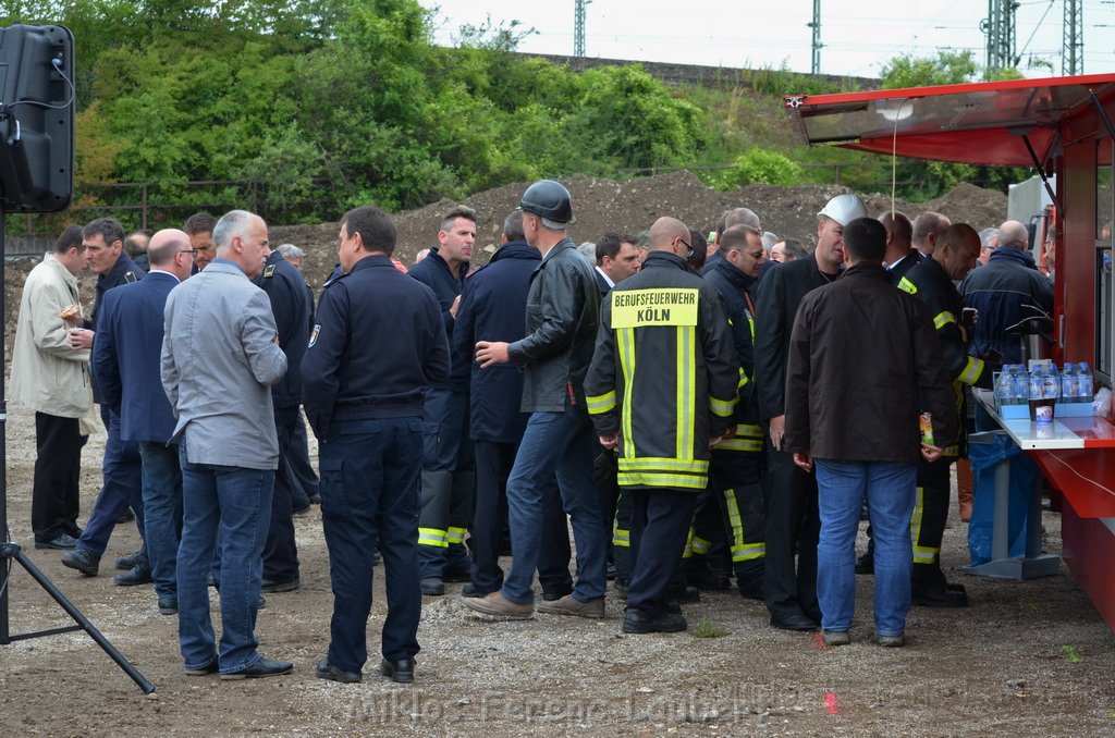 Erster Spatenstich Neues Feuerwehrzentrum Koeln Kalk Gummersbacherstr P144.JPG - Miklos Laubert